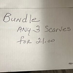 Bundle of 3 Scarves